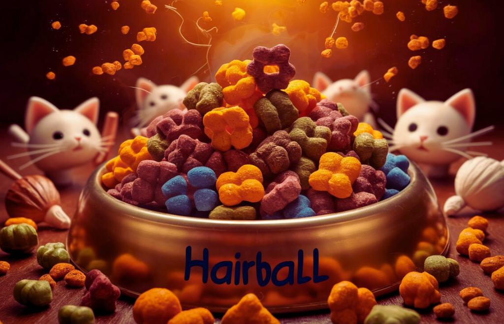 hairball cat food